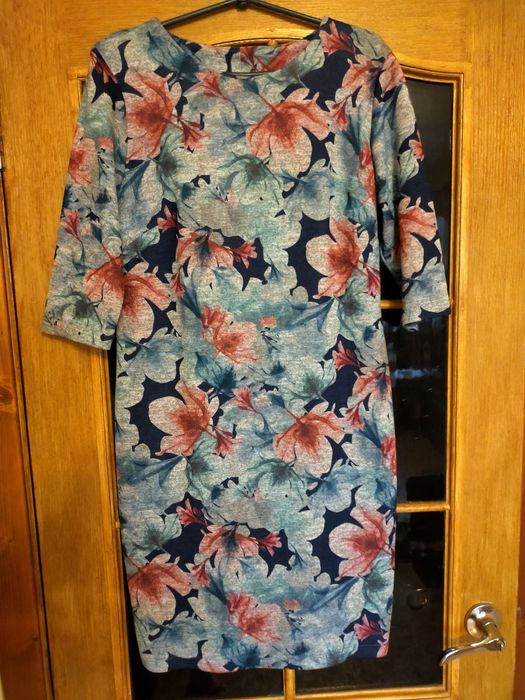 Платье трикотажное