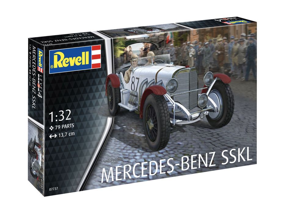 Model skala 1/32 Revell 07737 samochód MERCEDES-BENZ SSKL
