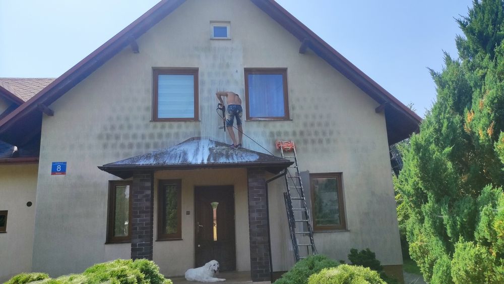 Malowanie elewacji i ogrodzeń
