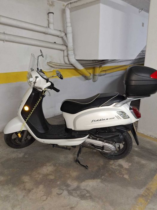 SYM Fiddle II 50S 2014 | 10 Mil Km | Impecável | Com mala + viseira
