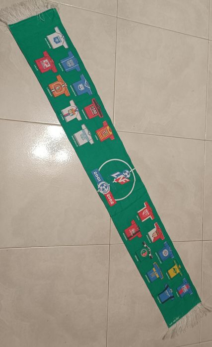 Cachecol de futebol com equipamentos de clubes Franceses