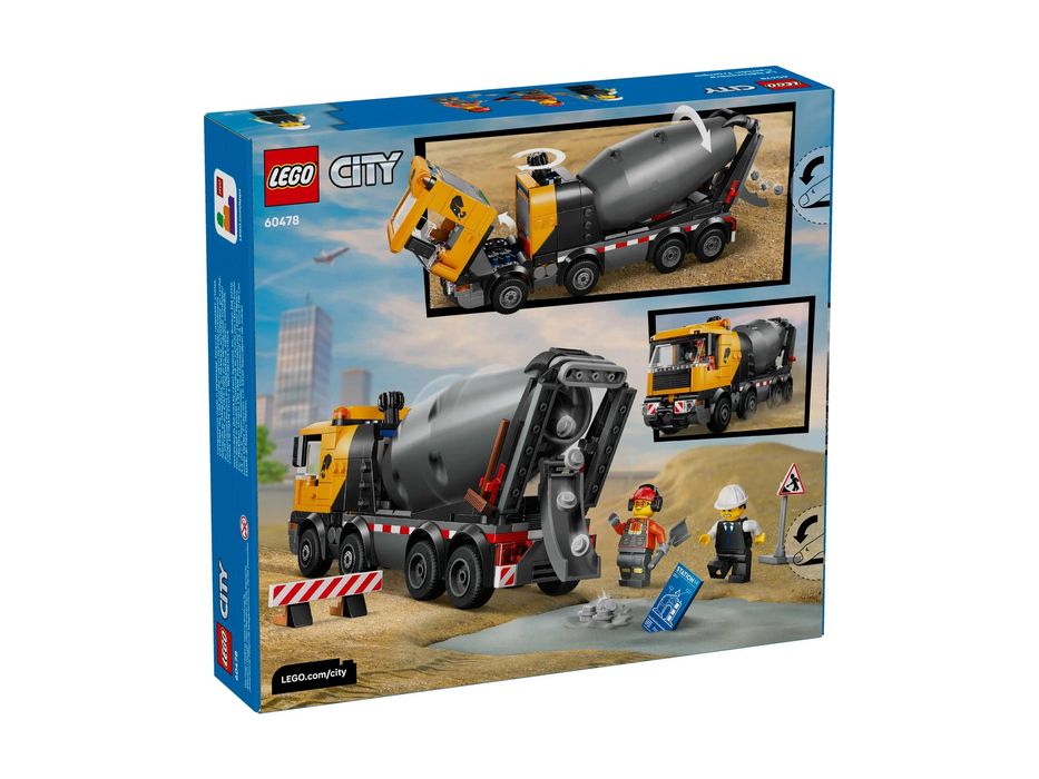 LEGO City 60478 Betoniarka