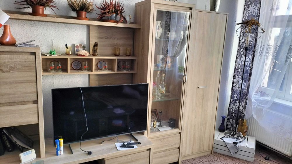 meblościanka dąb sonoma