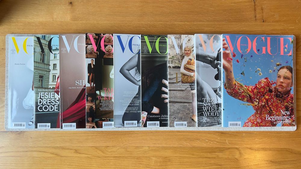 Vogue Polska – kolekcja 68 numerów (2018–2023)