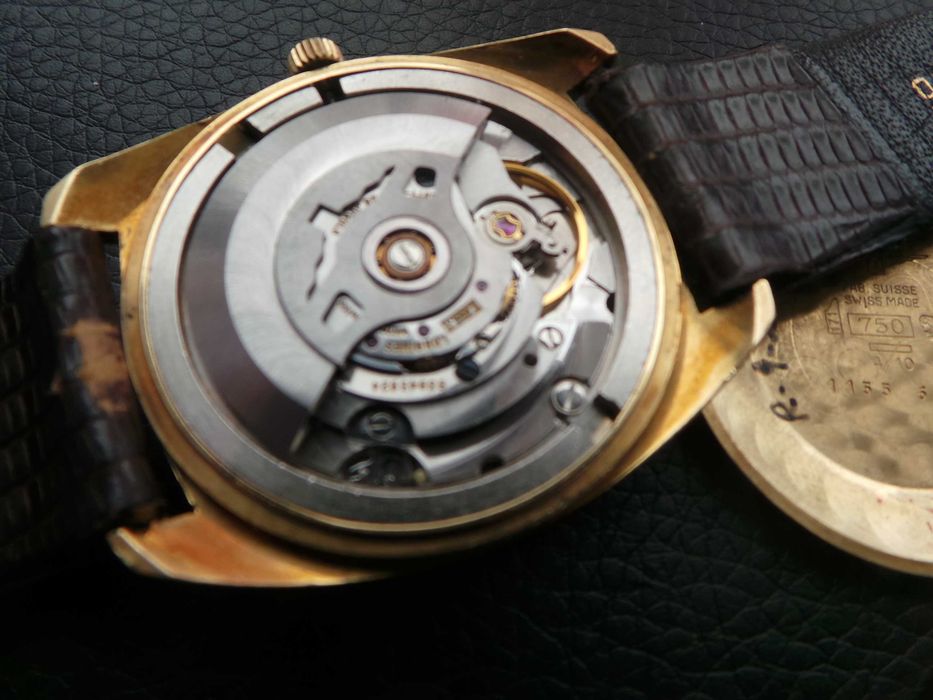 Złoty zegarek Longines 18k