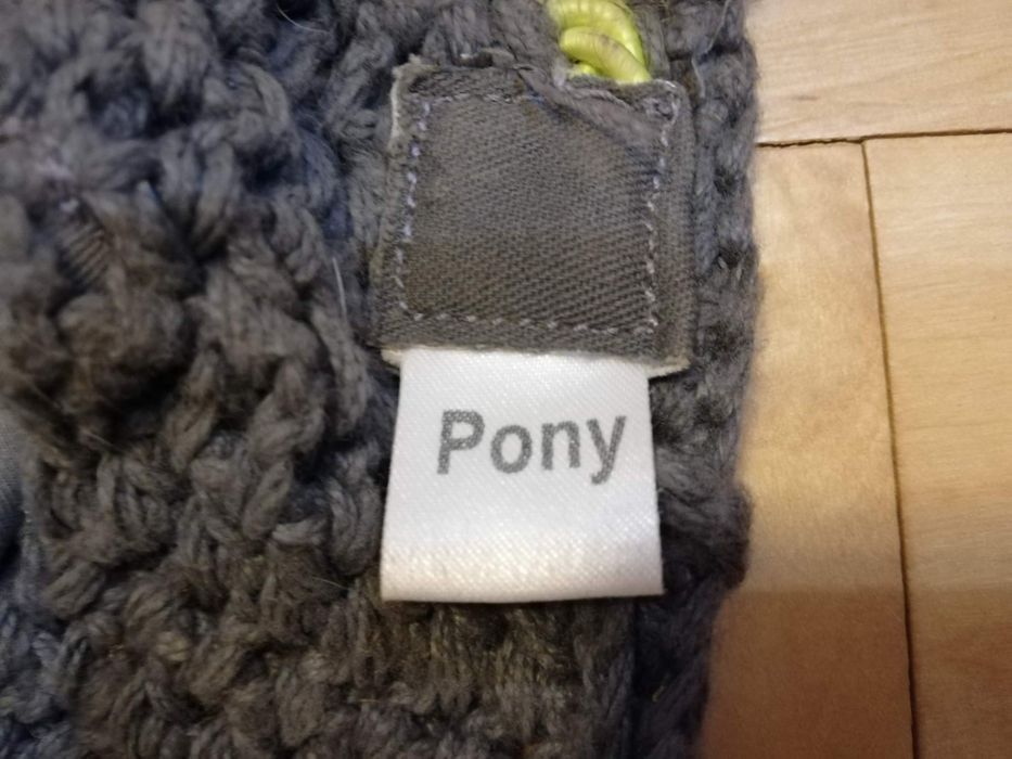 Sprzedam szare nauszniki pony