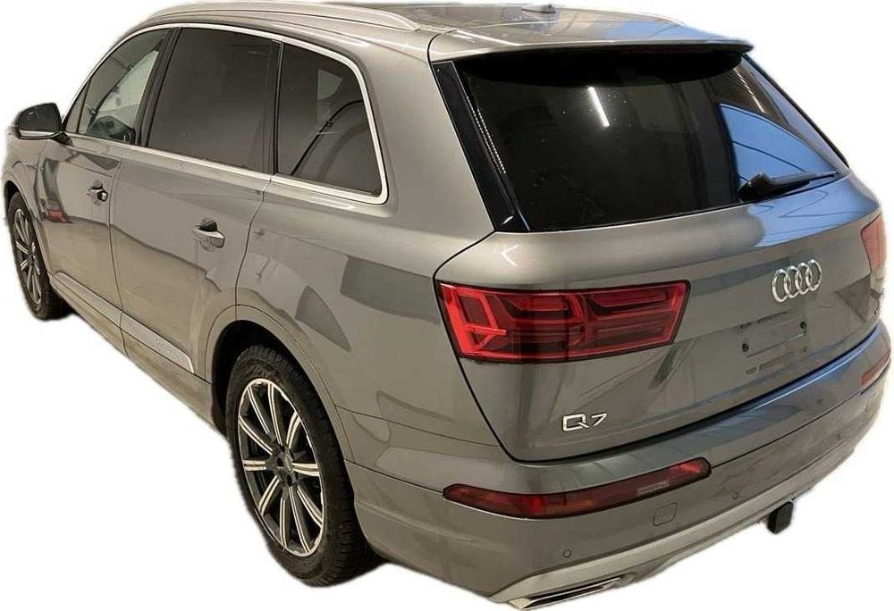 Kompletny TYŁ AUDI Q7 4M USA klapa zderzak lampy belka LM7W OEM