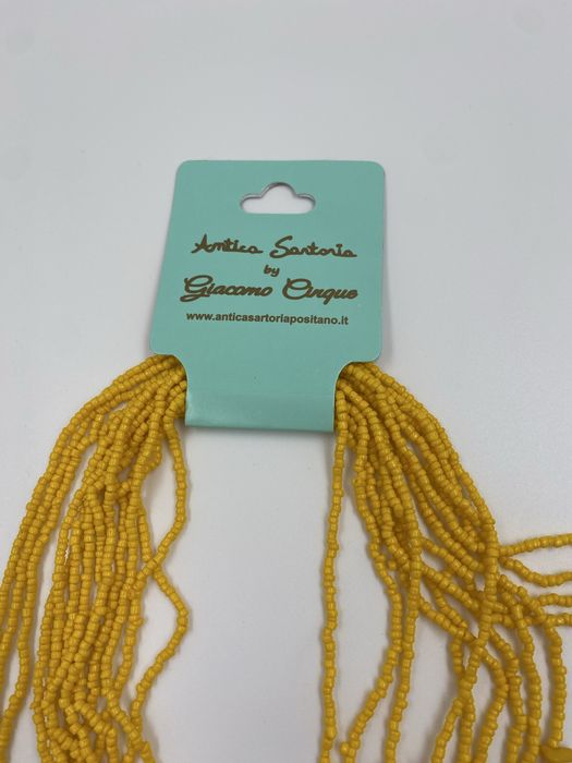 Antica Sartoria by Giacomo Cinque korale love żółte