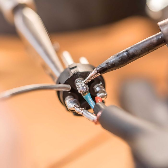 Cyna z kalafonią do lutowania 1mm VERGIONIC