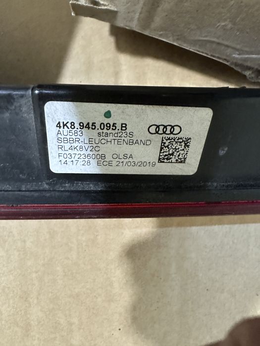 Lampy tylne A7 C8 led EU