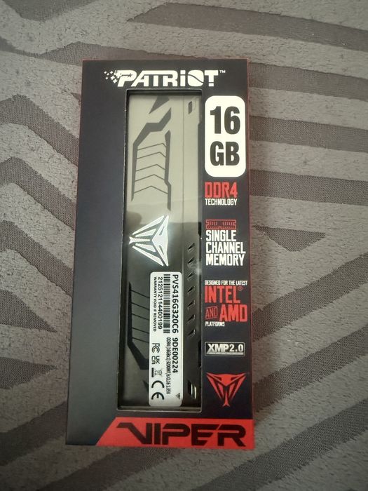 Nowy RAM Patriot Viper Steel 16GB DDR4 3200MHz CL16