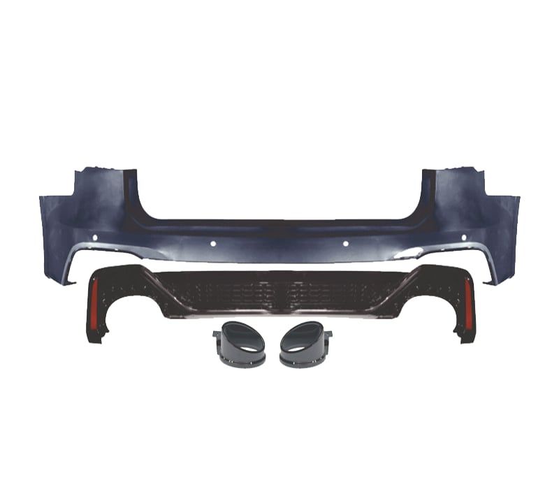 PARA-CHOQUES TRASEIRO AUDI A6 AVANT 19-24 LOOK RS6