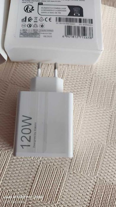 Xiaomi 120W HyperCharge ładowarka oryginał
