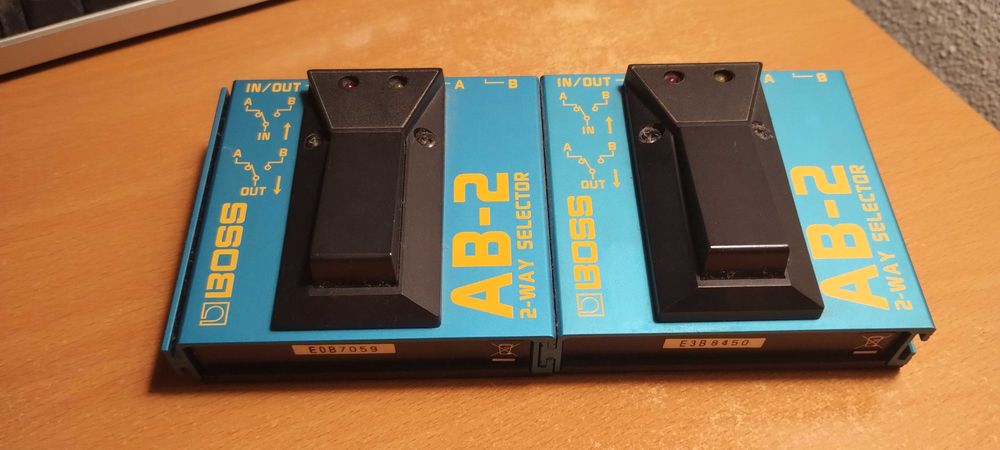 Boss AB-2 pedal seletor 2 canais