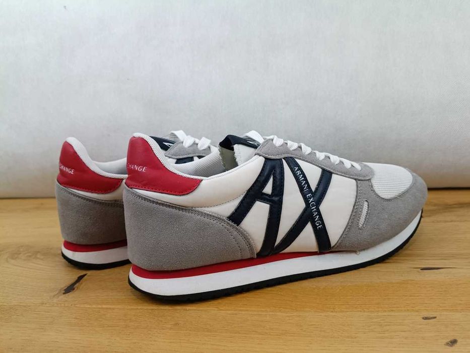 Buty męskie sportowe, Armani Exchange, rozmiar 43