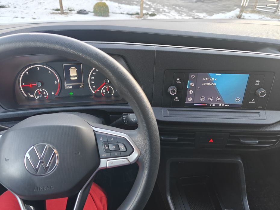Volkswagen Caddy V 2021r 2.0 Diesel 102KM 5 osobowy Bogate Wyposażenie