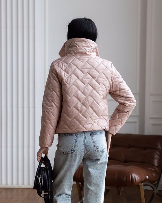 Куртка жіноча демісезон, пудра