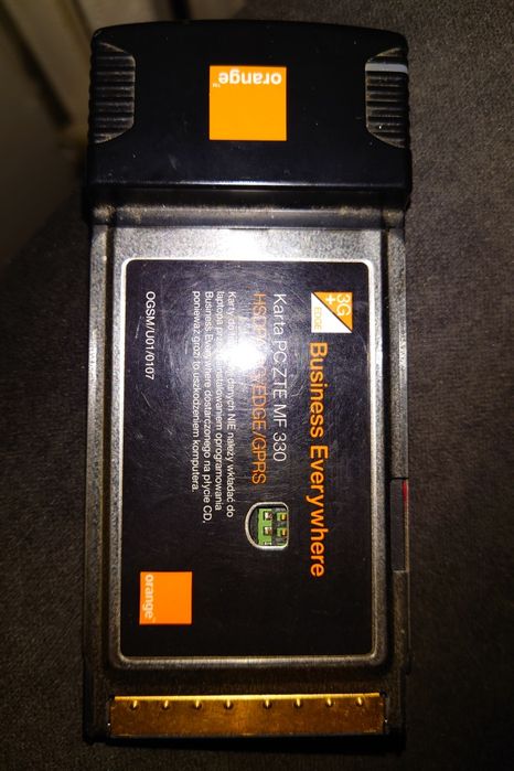 Modem GSM do laptopa ZTE mf330 na kartę sim