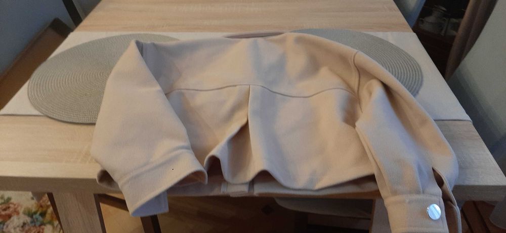Bluza - wdzianko beżowe dla dziewczynki