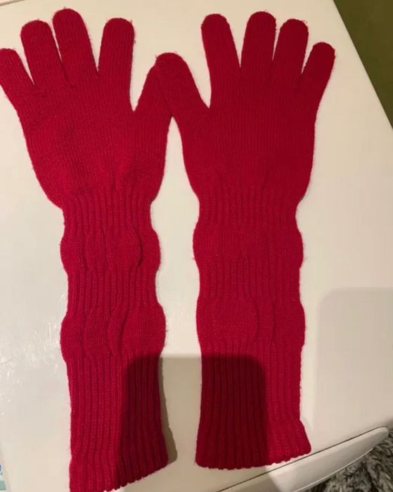 Rękawiczki czerwone