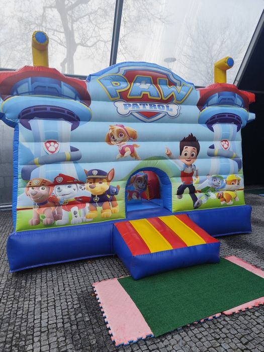 Insuflável patrulha pata lona profissional usado