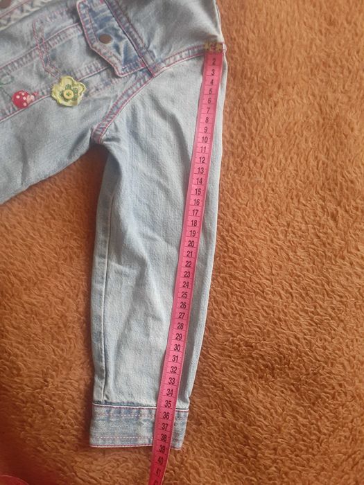 Джинсовий піджак на дівчинку