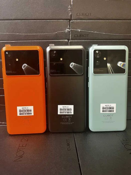 Смартфон Cubot Note 21 Green 6/128Gb 5200mAh 2sim +чехол стекло
