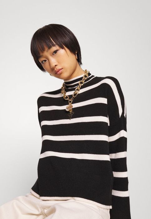 Sweter w paski ONLY Petite L