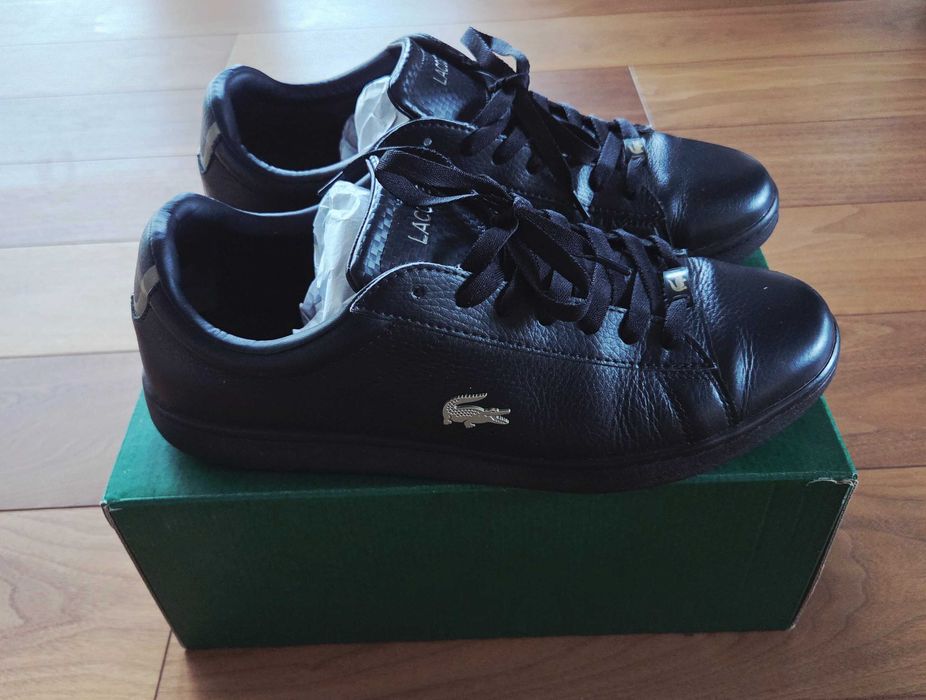 Buty Lacoste Carnaby evo czarne roz. 44