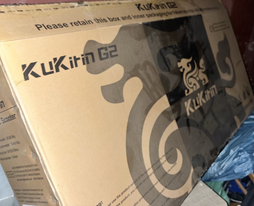 Hulajnoga Elektryczna Kukirin G2 Custom w bardzo dobrym stanie