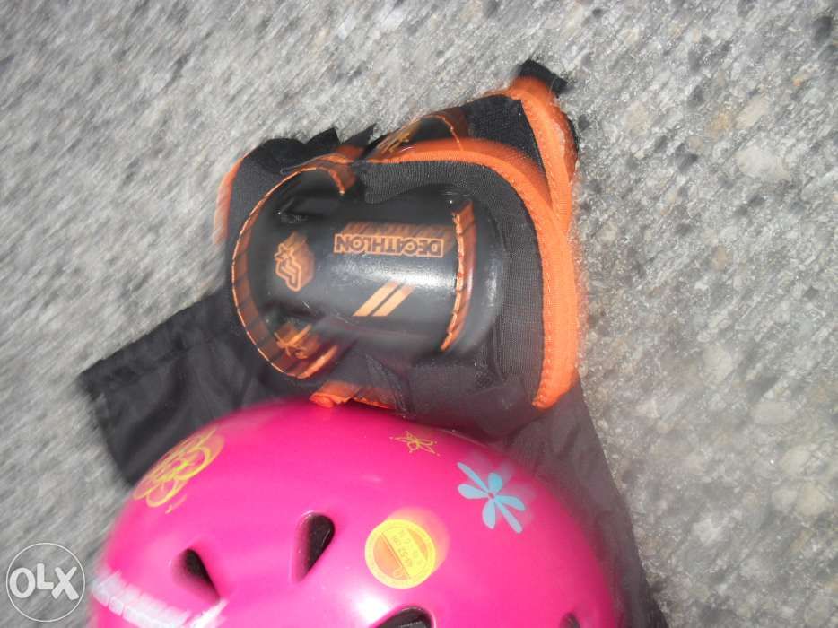 Patins para criança + acessórios