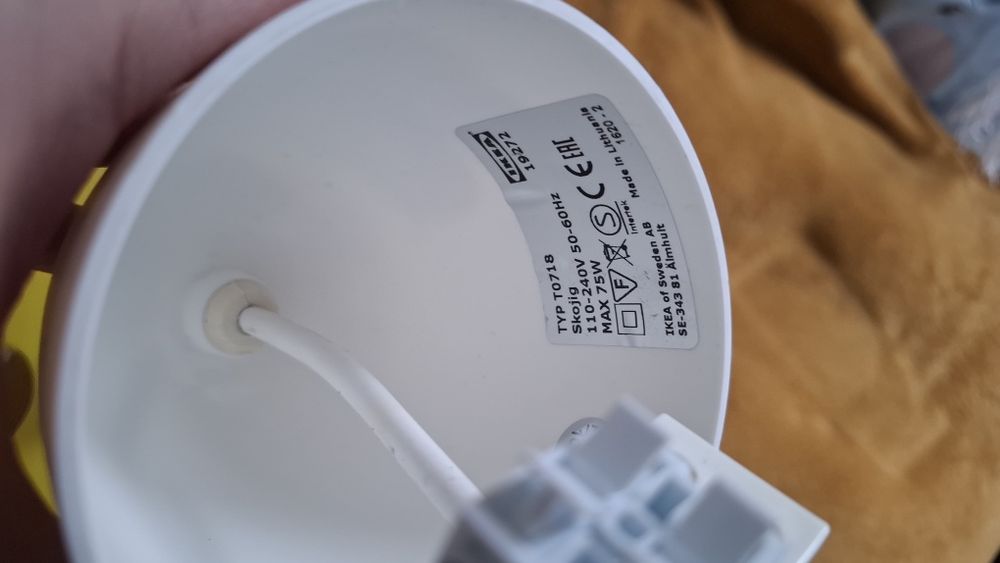 Lampa wisząca Ikea Skojig