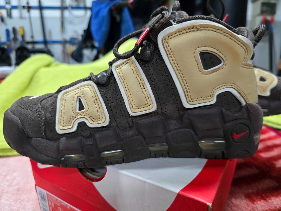 Buty Nike Air More Uptempo 96 Baroque Brown    roz 35.5 stan idealny