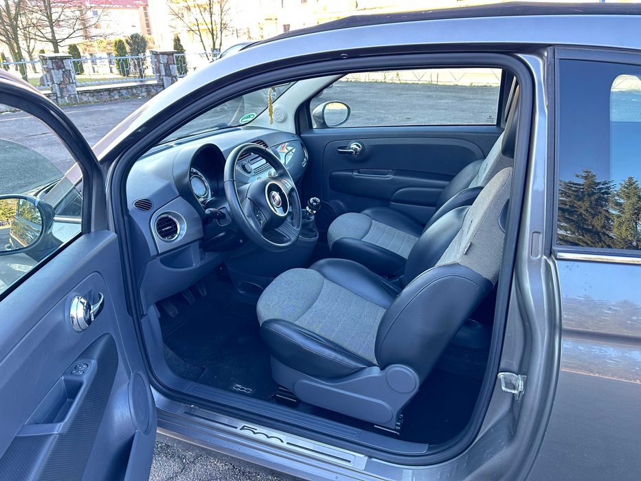 Fiat 500 1,2 benzyna cabrio