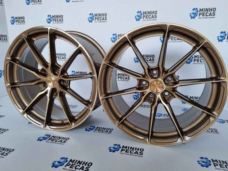 Jantes Japan Racing (JR37) em 17 (5x100) Bronze