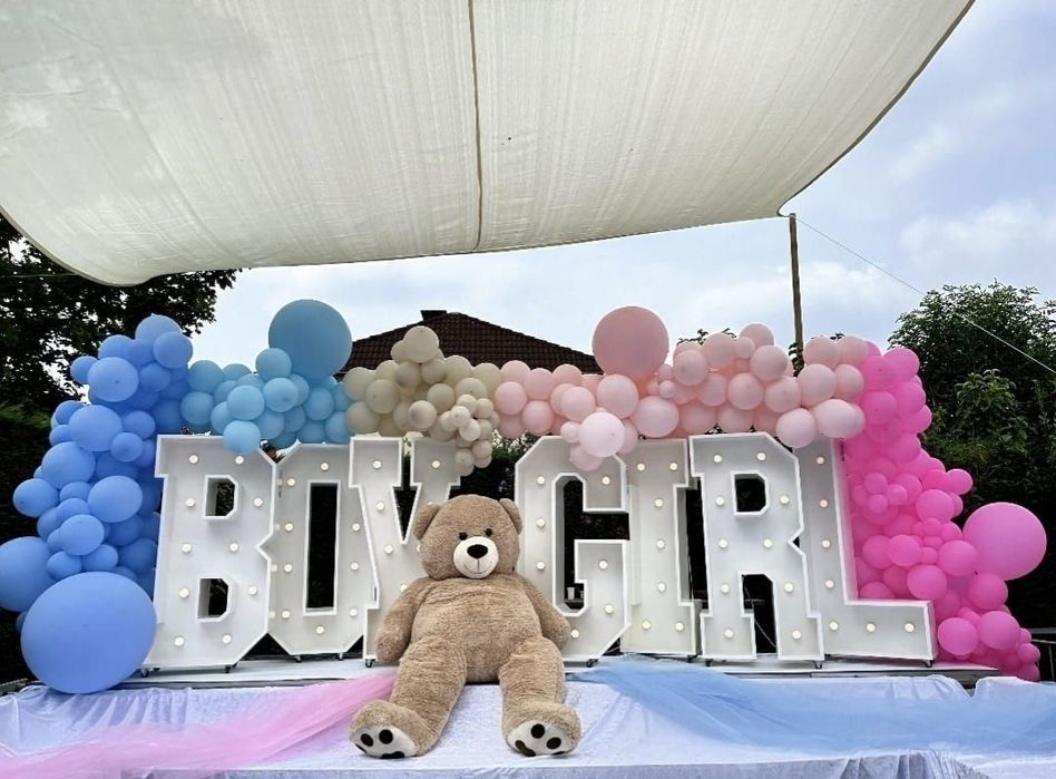 Decoração chá revelação aniversário festas eventos