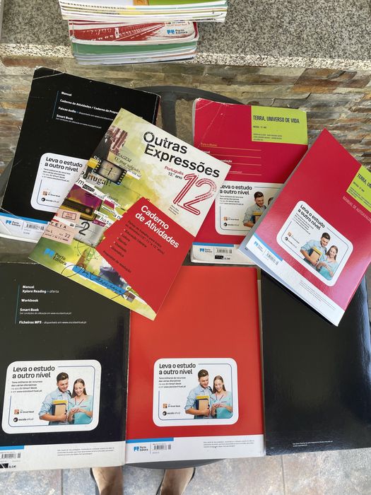 12o ano - Manuais / Livros / Cadernos de Fichas / Atividades