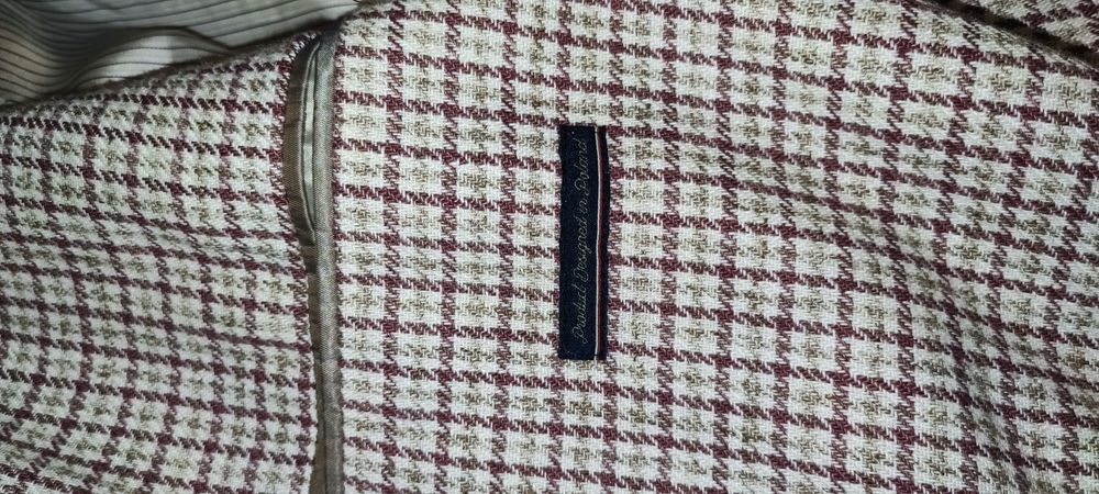 Marynarka slim fit XXL Lniana