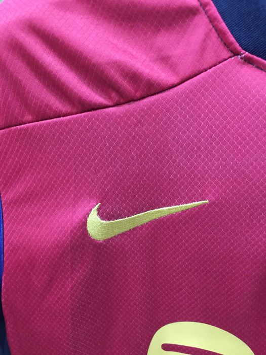 Koszulka domowa Nike Barcelona 2024-25 #19 Lamine Yamal Roz XL