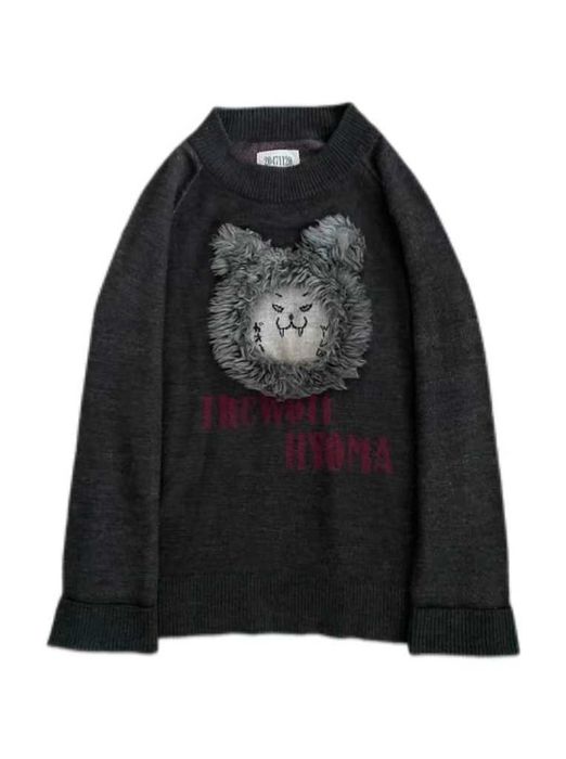 20471120 fur hyoma "The wolf Hyoma" sweatshirt