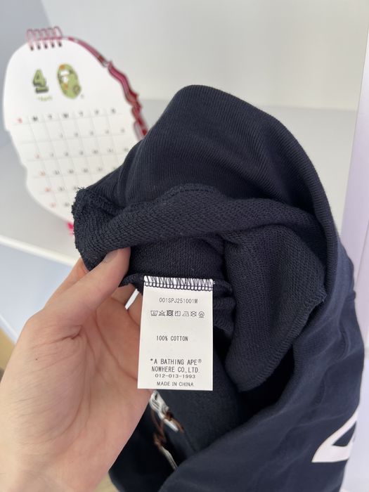 Шорти Bape Logo Navy Shorts оригінал
