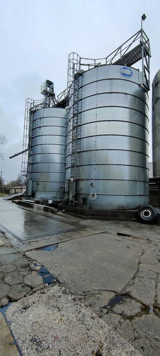 Silos na zboże 2 x 250 ton z osprzętem