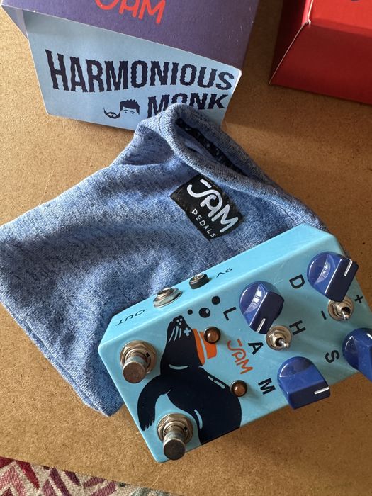 JAM Pedals Harmonious Monk MkI (Harmonic Tremolo Analogico) – Como Novo