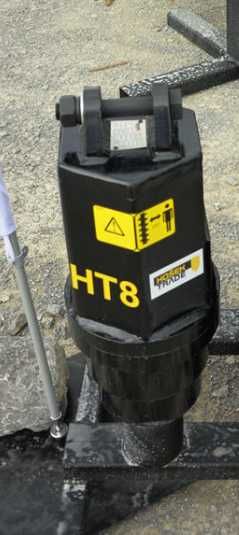 Wiertnica hydrauliczna Czeskiej produkcji Housek Trade HT8 z Adapterem