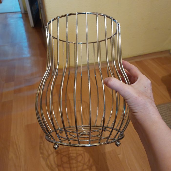 Koszyk metalowy na owoce i inne, wys.27cm