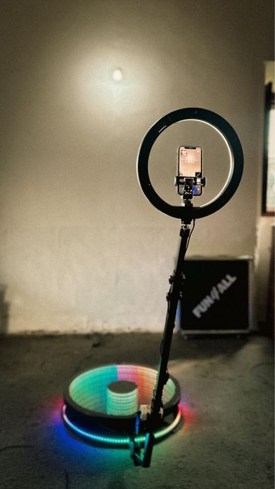 Videobooth 360- Fundo Infinito