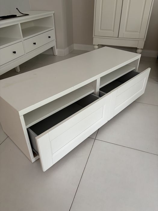 Szafka rtv Ikea Besta 120 x 38 biała