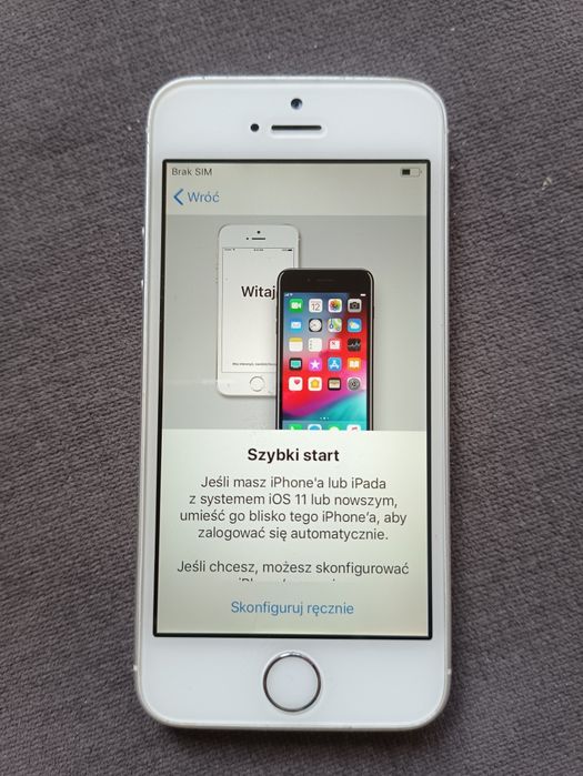 iPhone 5s biały sprawny