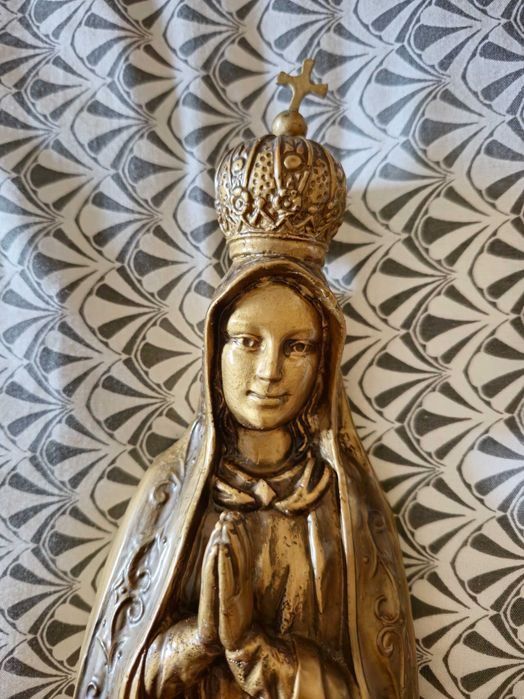 Estátua em BRONZE nossa senhora de Fátima