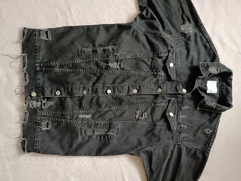 Подовжена джинсова куртка Zara